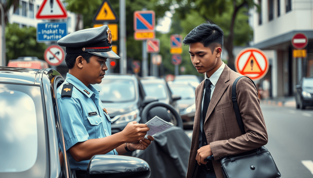 arti mimpi ditilang polisi