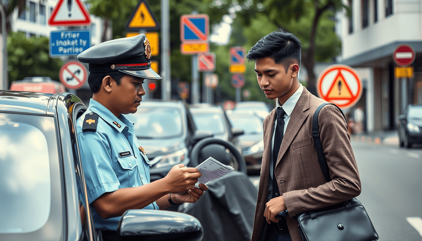 arti mimpi ditilang polisi