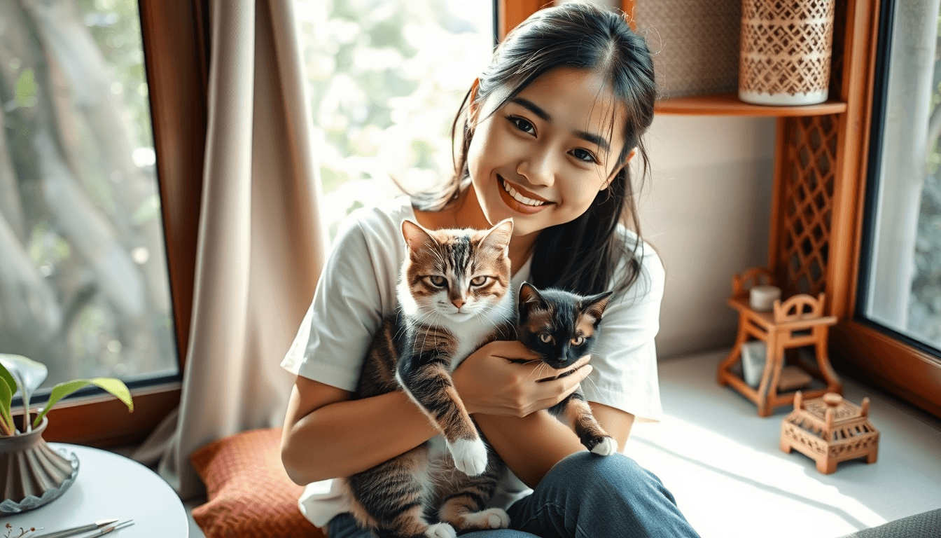 arti mimpi gendong kucing
