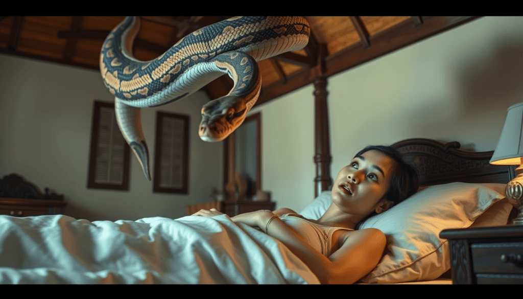 arti mimpi kejatuhan ular