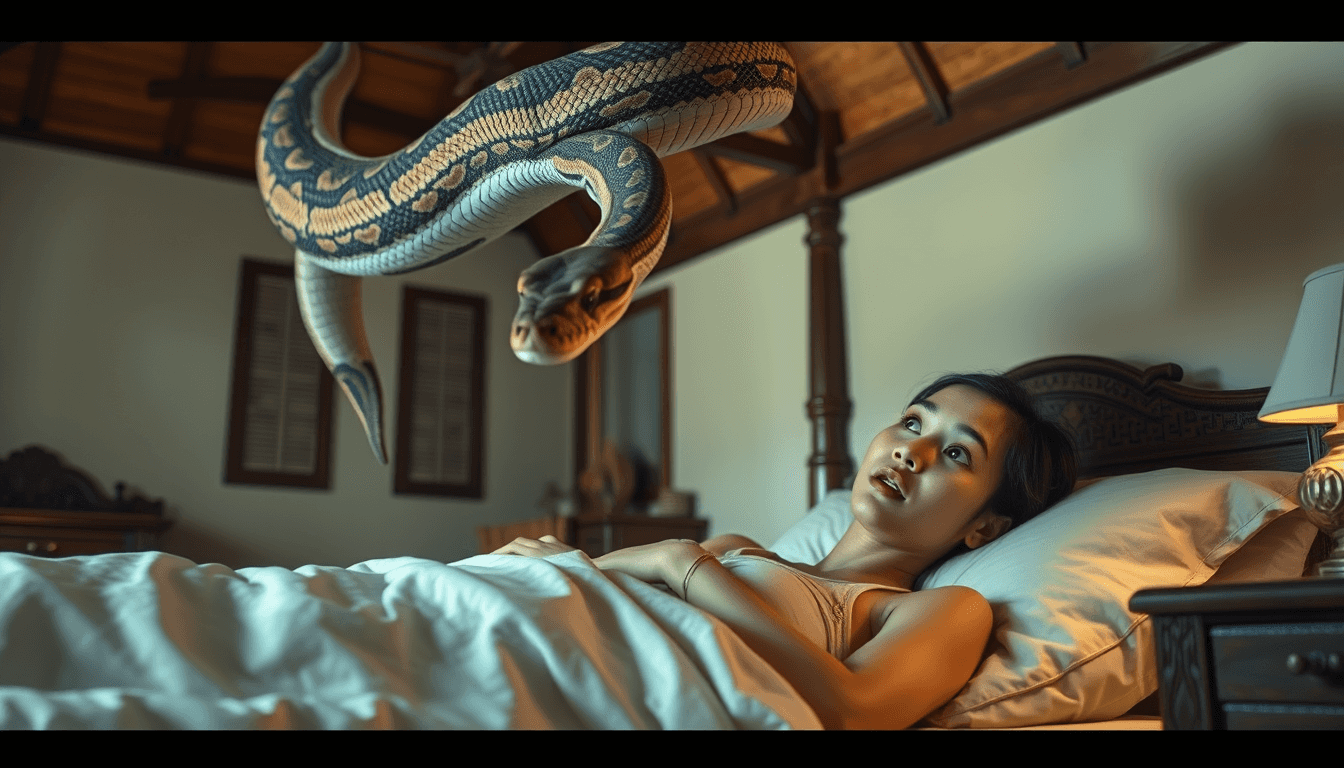 arti mimpi kejatuhan ular