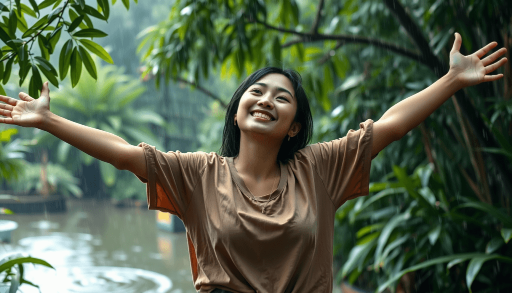 arti mimpi mandi hujan