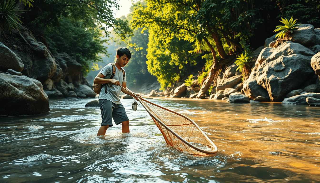 arti mimpi menangkap ikan di sungai