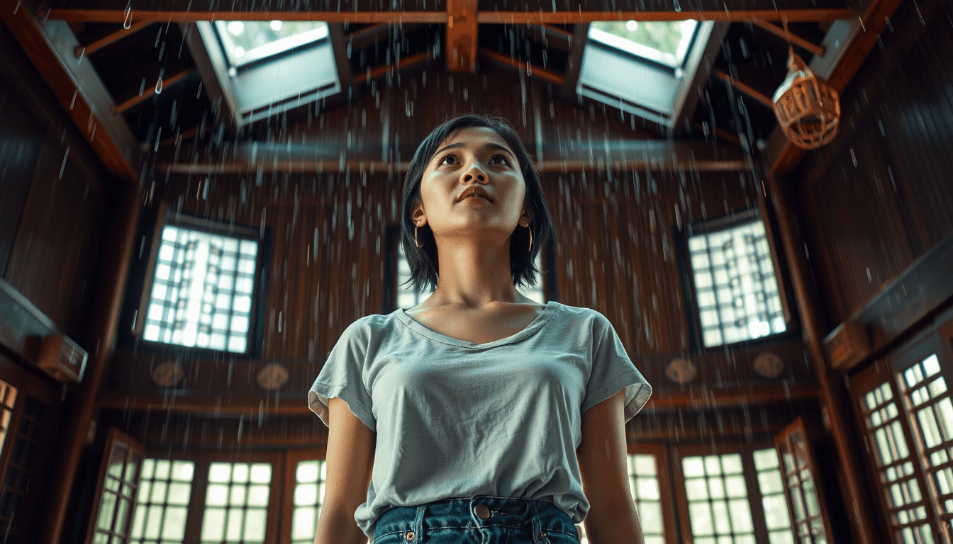 the meaning of a dream about a leaking house according to Javanese primbon